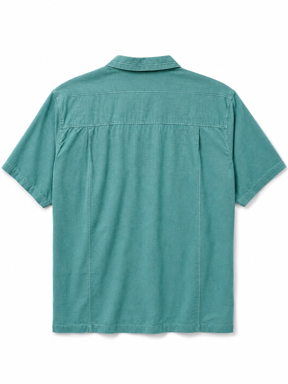 Tommy Bahama Men’s L 100% Silk Camp Shirt Teal Blue Floral Jacquard - Picture 3 of 8
